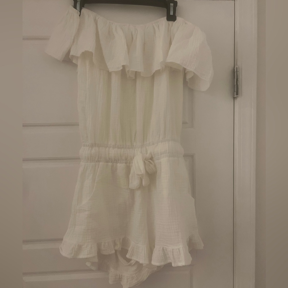 Oven drive double cotton gauze romper brand new